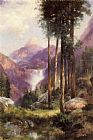 Yosemite Valley Vernal Falls by Thomas Moran